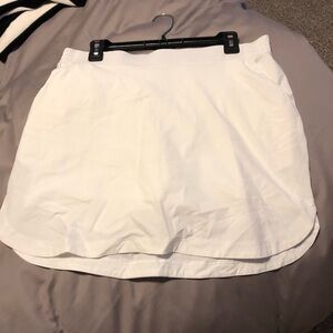 White Athletic Skort NWT Calla